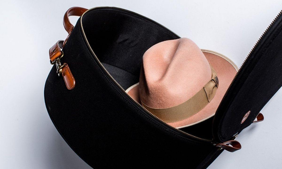 Jordan Hat Travel Case Bag-Grey, Polyester
