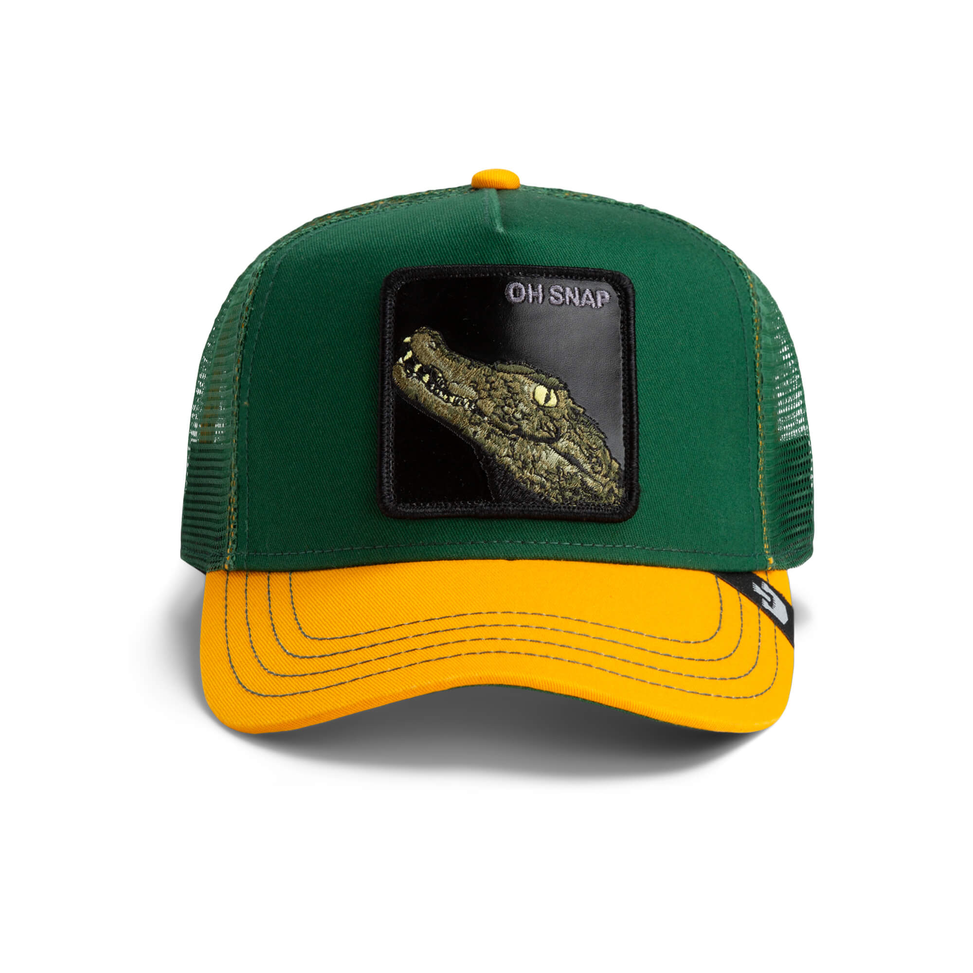 Goorin The Oh Snap Alligator Trucker Hat, Green, One Size, Unisex