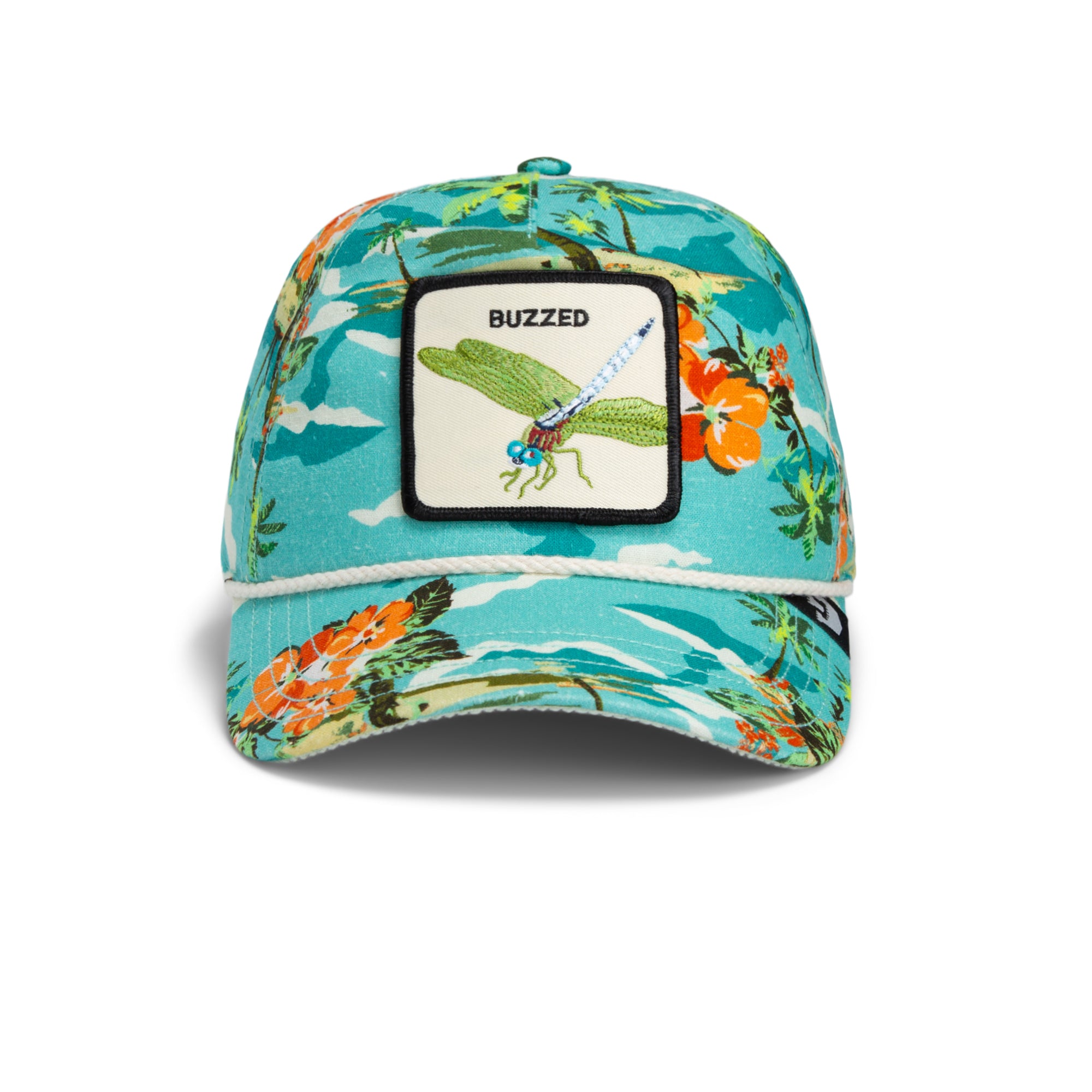 Goorin Bros Teal Hat with Feather Accent Goorin Bros The Here Comes Trouble Trucker Hat – DTLR main image 4