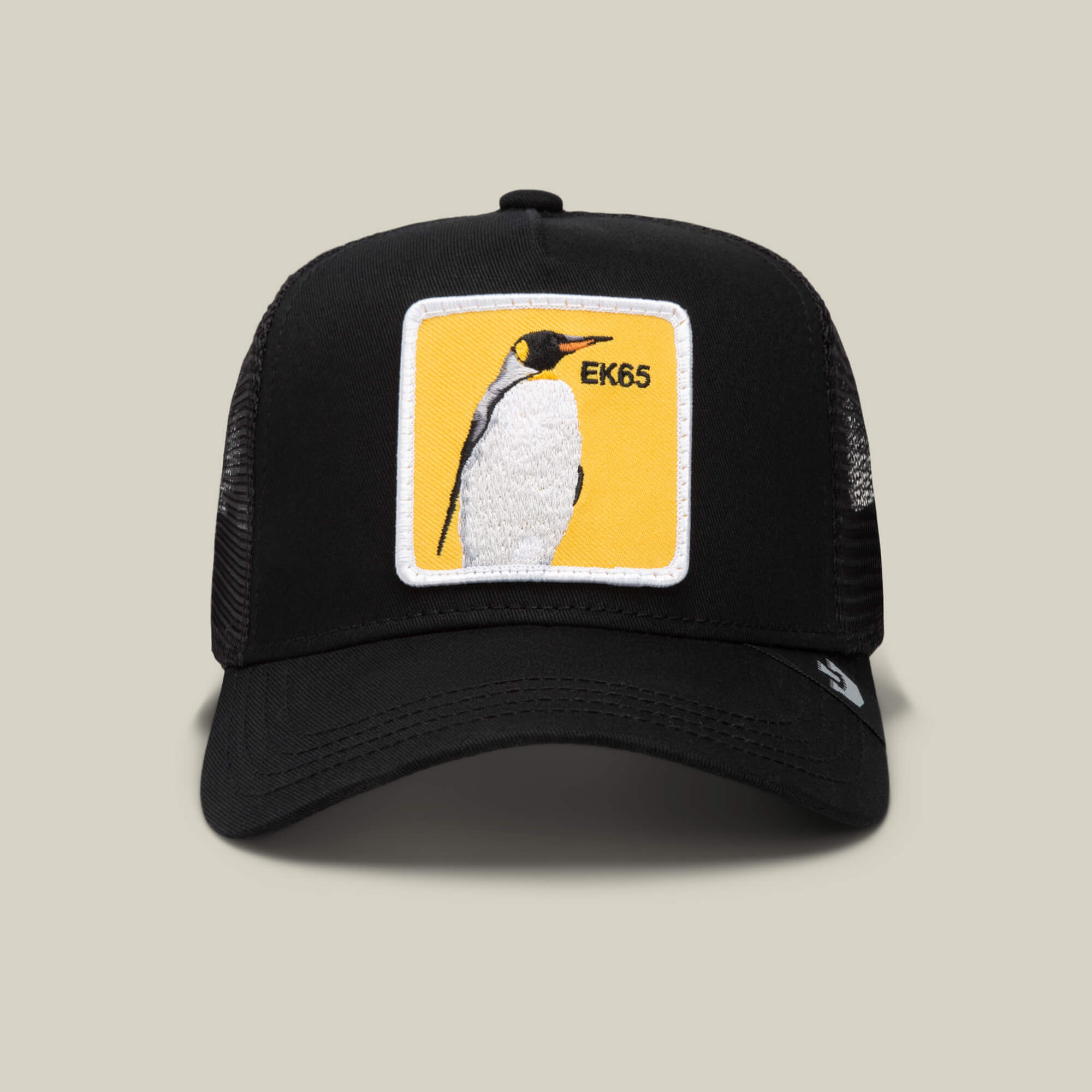 Goorin EK65 Penguin Limited Edition Trucker Hat, Black, 57  display picture 3