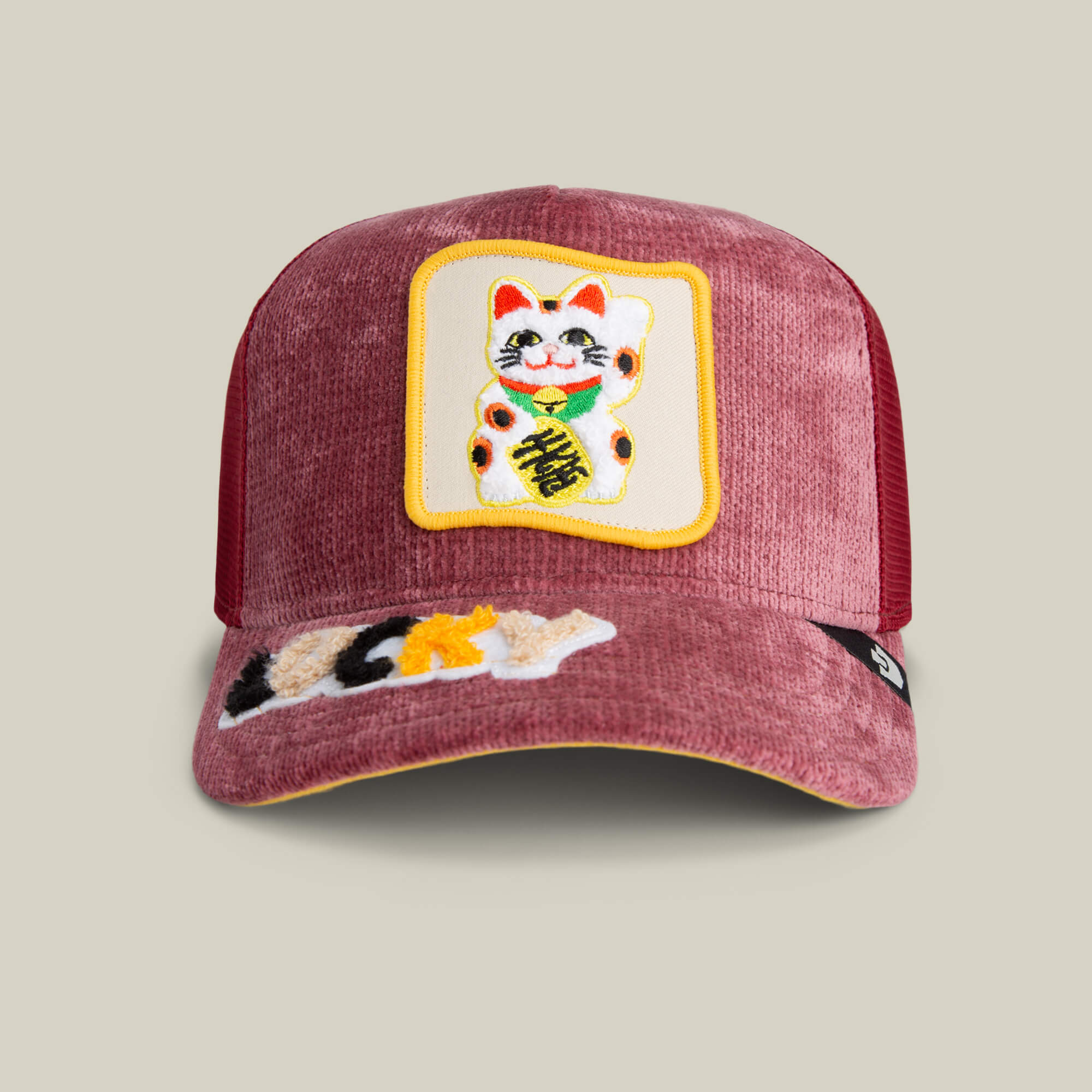 Goorin Maneki-Neko Trucker Hat, Solar, One Size, Unisex 