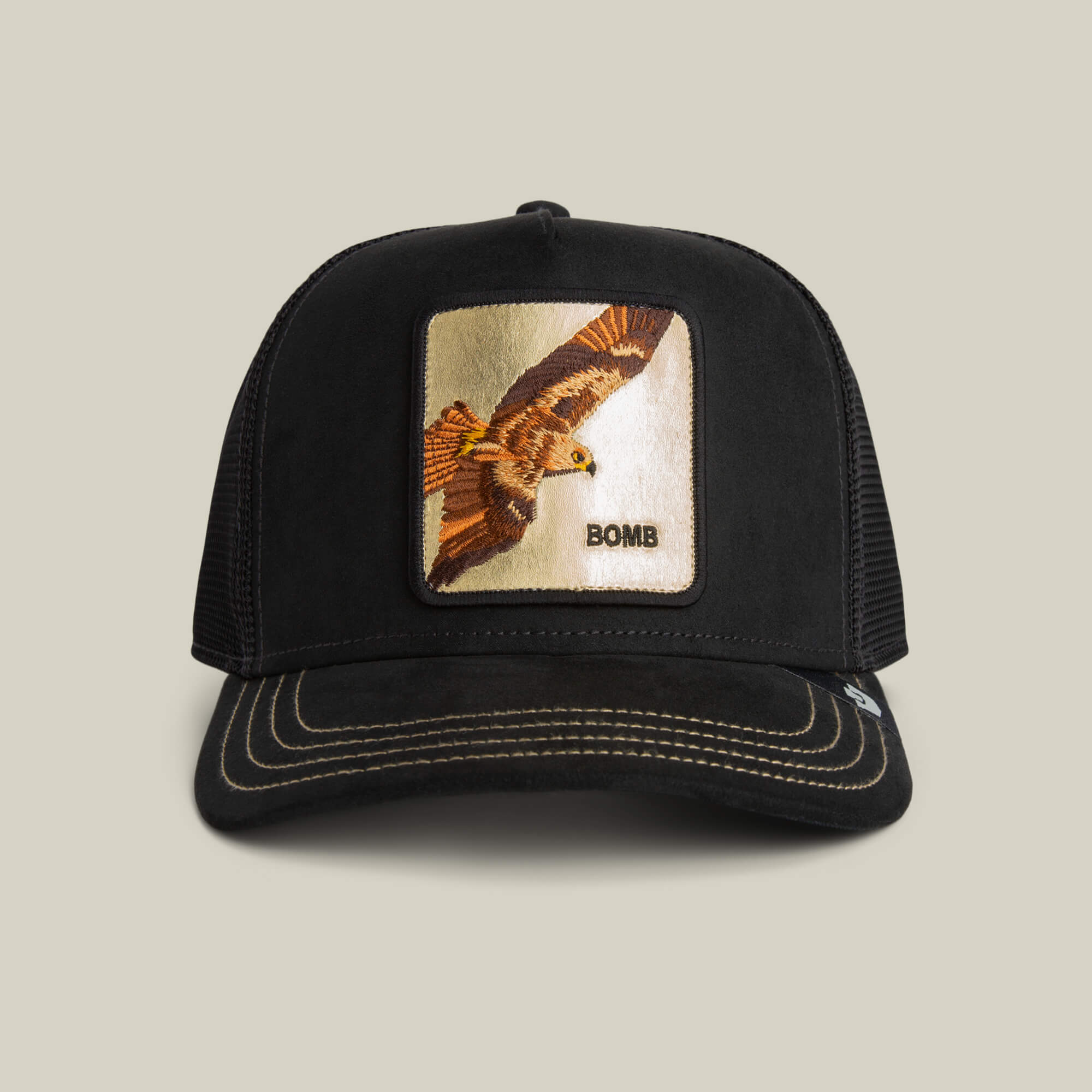 Goorin Golden Bomb Trucker Hat, Void, One Size, Unisex  display picture 3