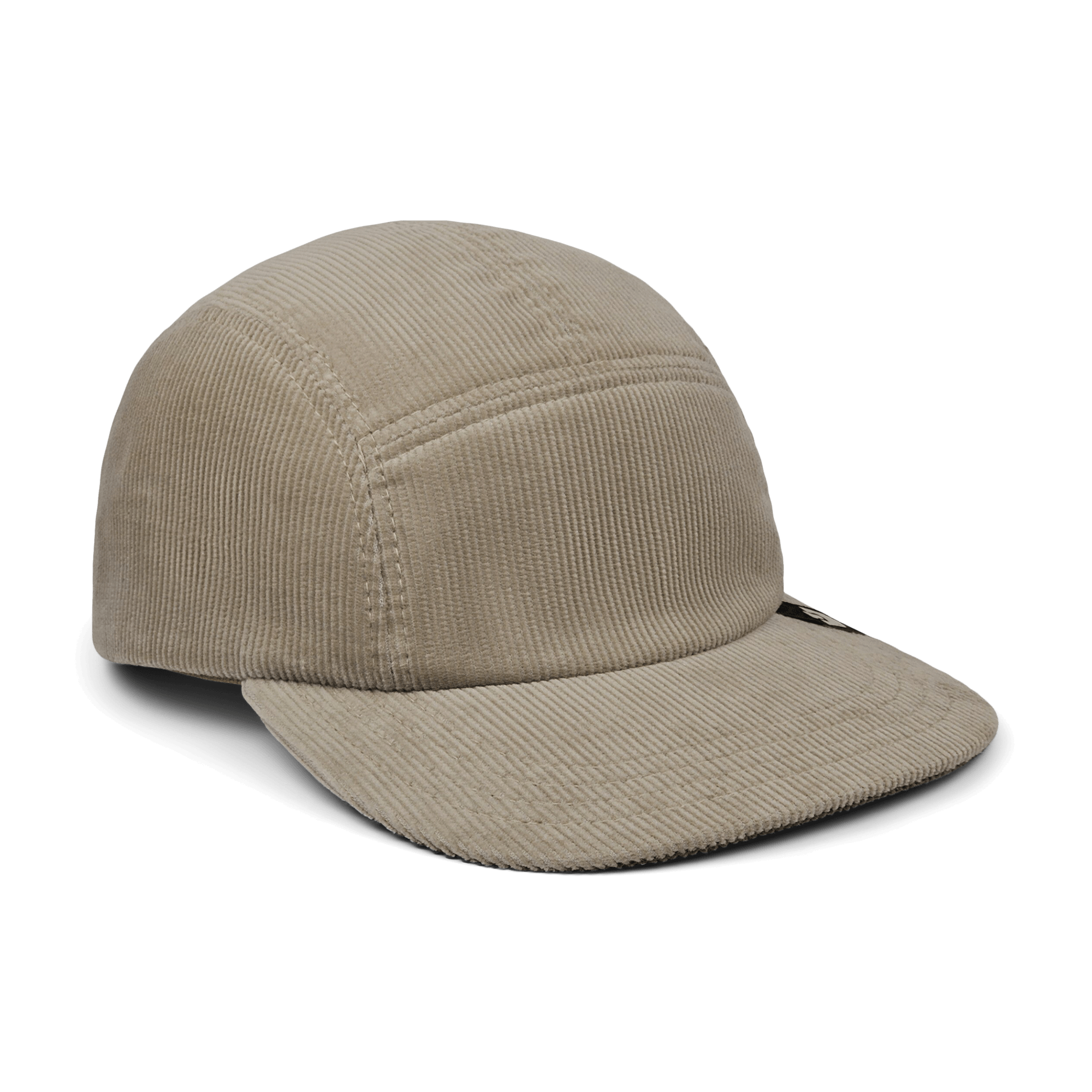 The Meadow Creek baseball cap by Goorin Bros. is a beige cotton corduroy cap with a curved brim, shown at a slight angle on a white background. This adjustable cap is made in the USA.