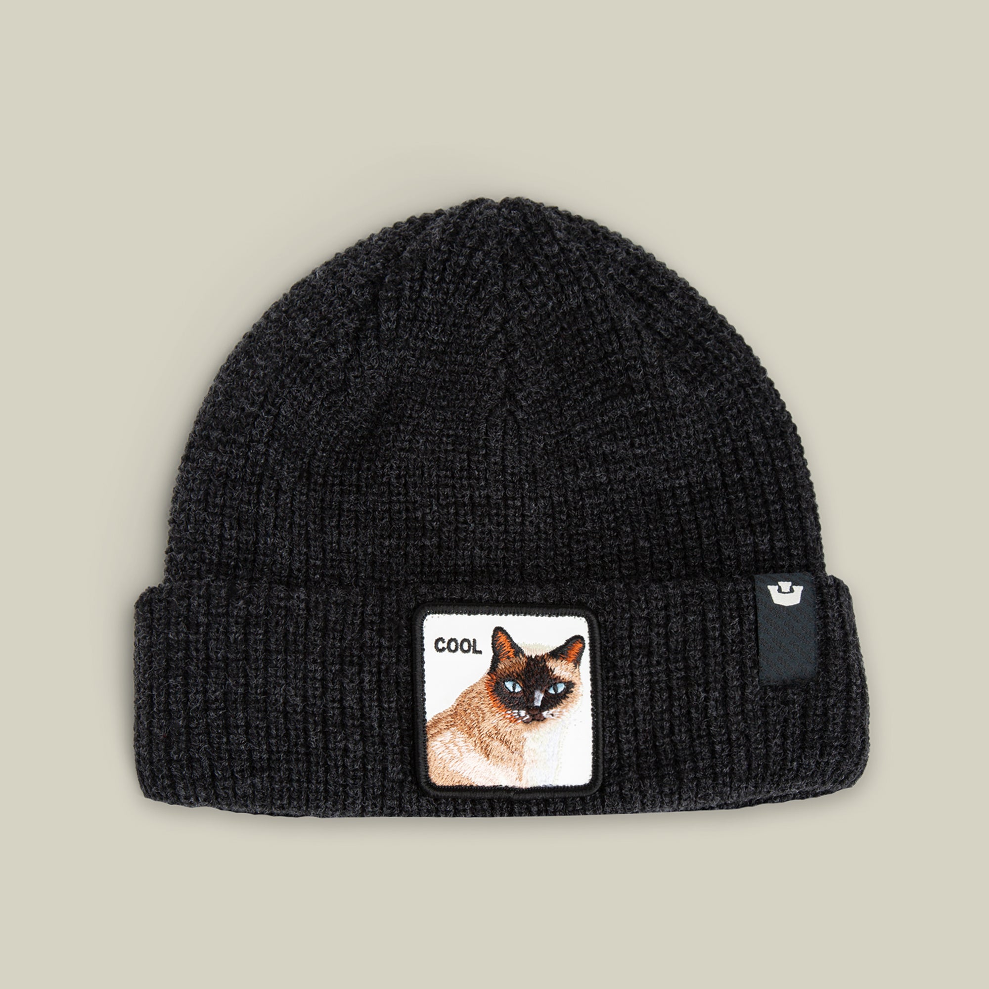 帽子 GOOD GRIEF! PATCHED KNIT BEANIE good grief Beanie - Interscope Records