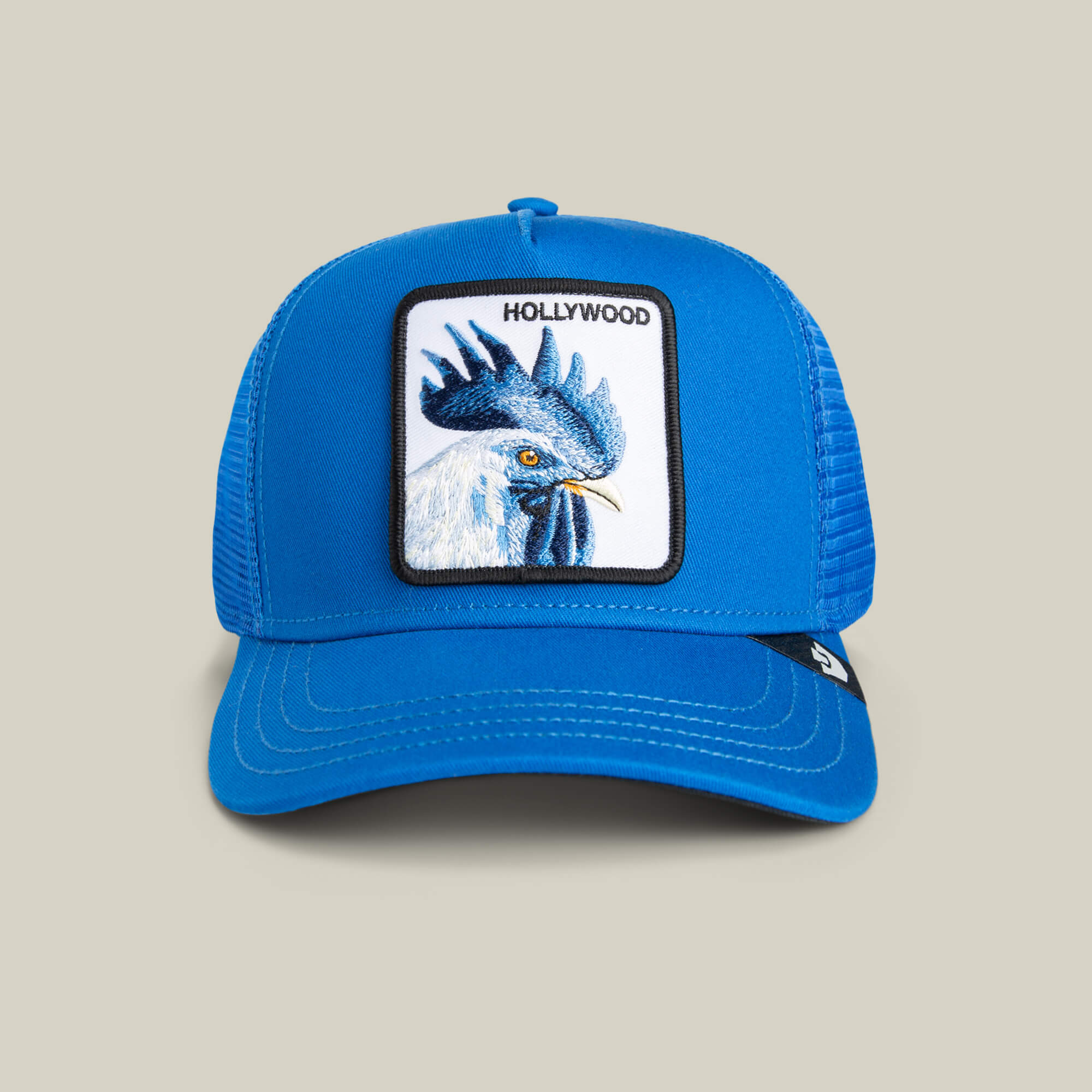 Goorin Hollywood Rooster Mini Trucker Hat for Kids, Royal 