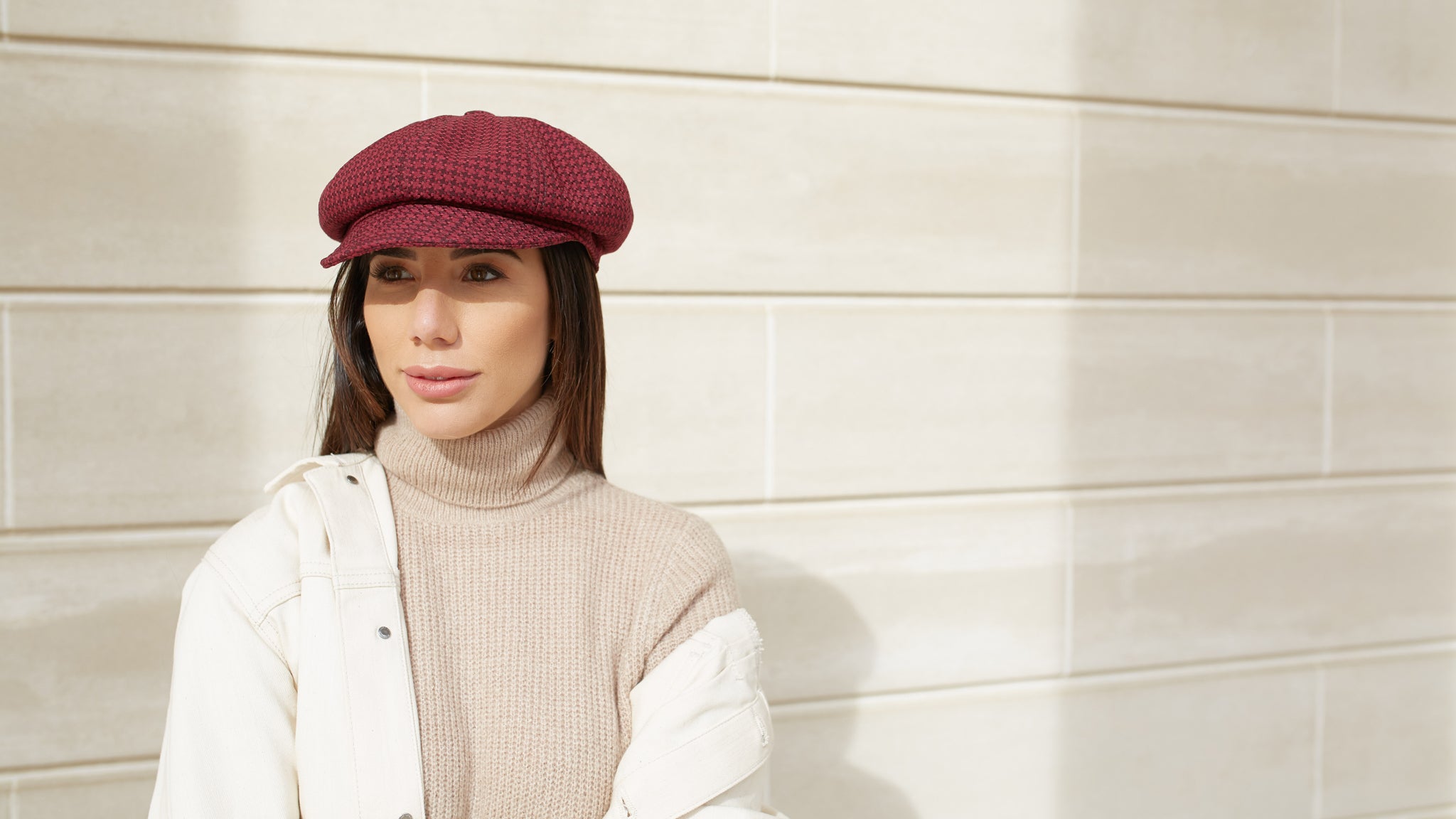 Goorin Bros. cold snap wool gatsby Red Lifestyle Womens