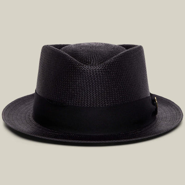 NWT Goorin Bros. Welfleet Black Panama Hat Size Medium 57CM Goorin Welfleet Wide Brim Toquilla Straw Western – Goorin Bros main image 4
