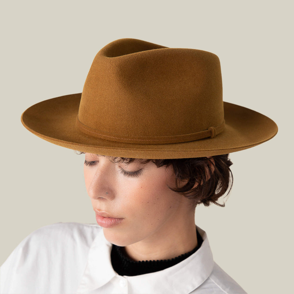 Goorin Bros floppy wool fedora hat women’s medium brown western Goorin Bros Brown Hats for Women for sale | eBay main image 3