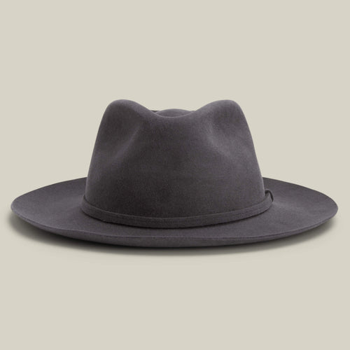 Goorin Bros Wide Brim Ombre Wool Fedora Cowboy Hat Goorin Night Hawk Wide Brim Merino Wool Felt Western  main image 3