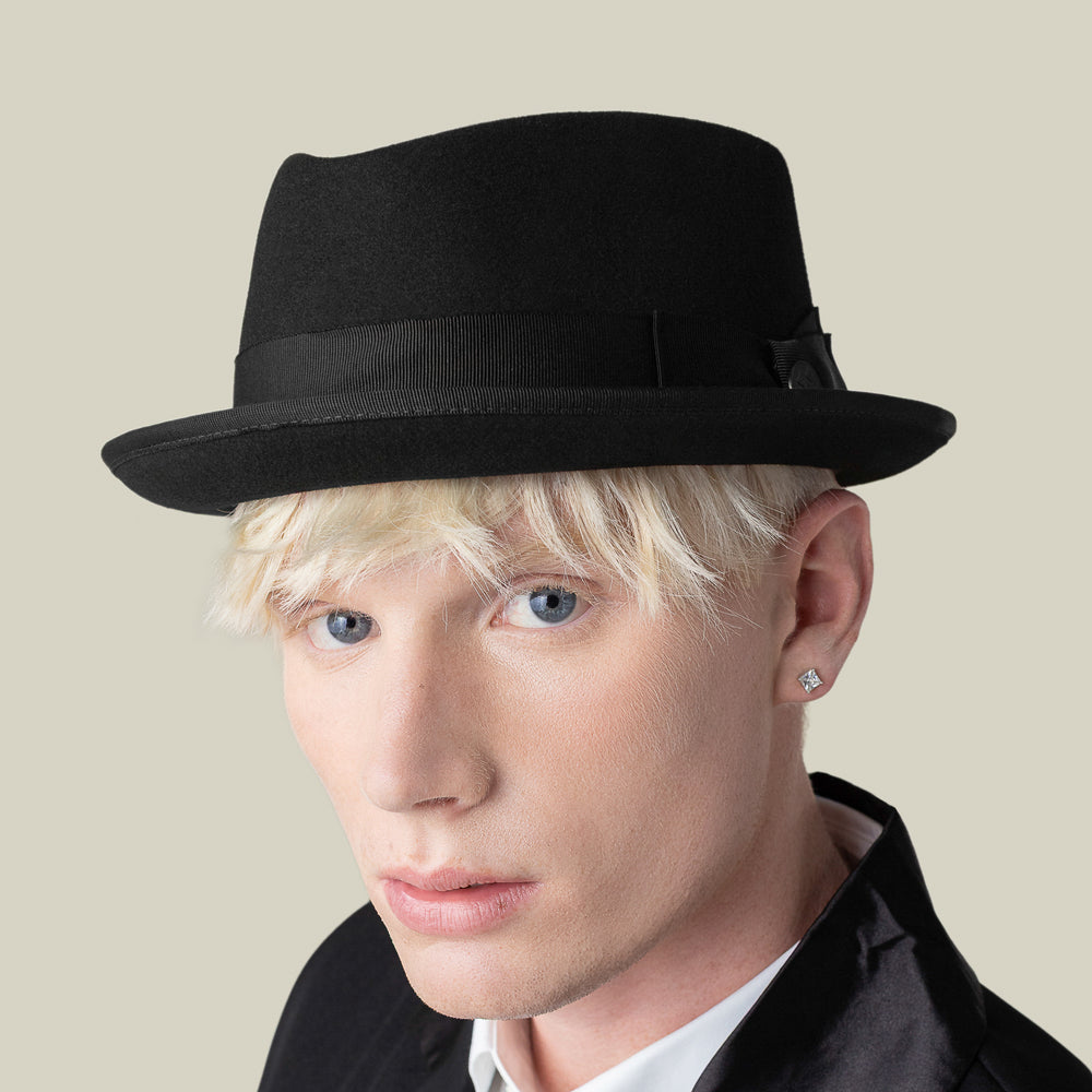 Goorin Slick Carter Short Brim Wool Felt Porkpie Goorin Bros. Goorin Slick Carter Short Brim Wool Felt Porkpie Goorin Bros.