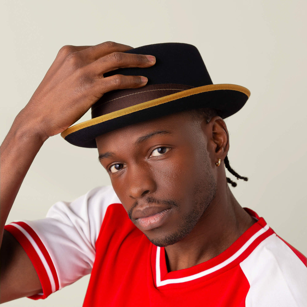 Goorin Slick Carter Short Brim Wool Felt Porkpie – Goorin Bros display picture 1