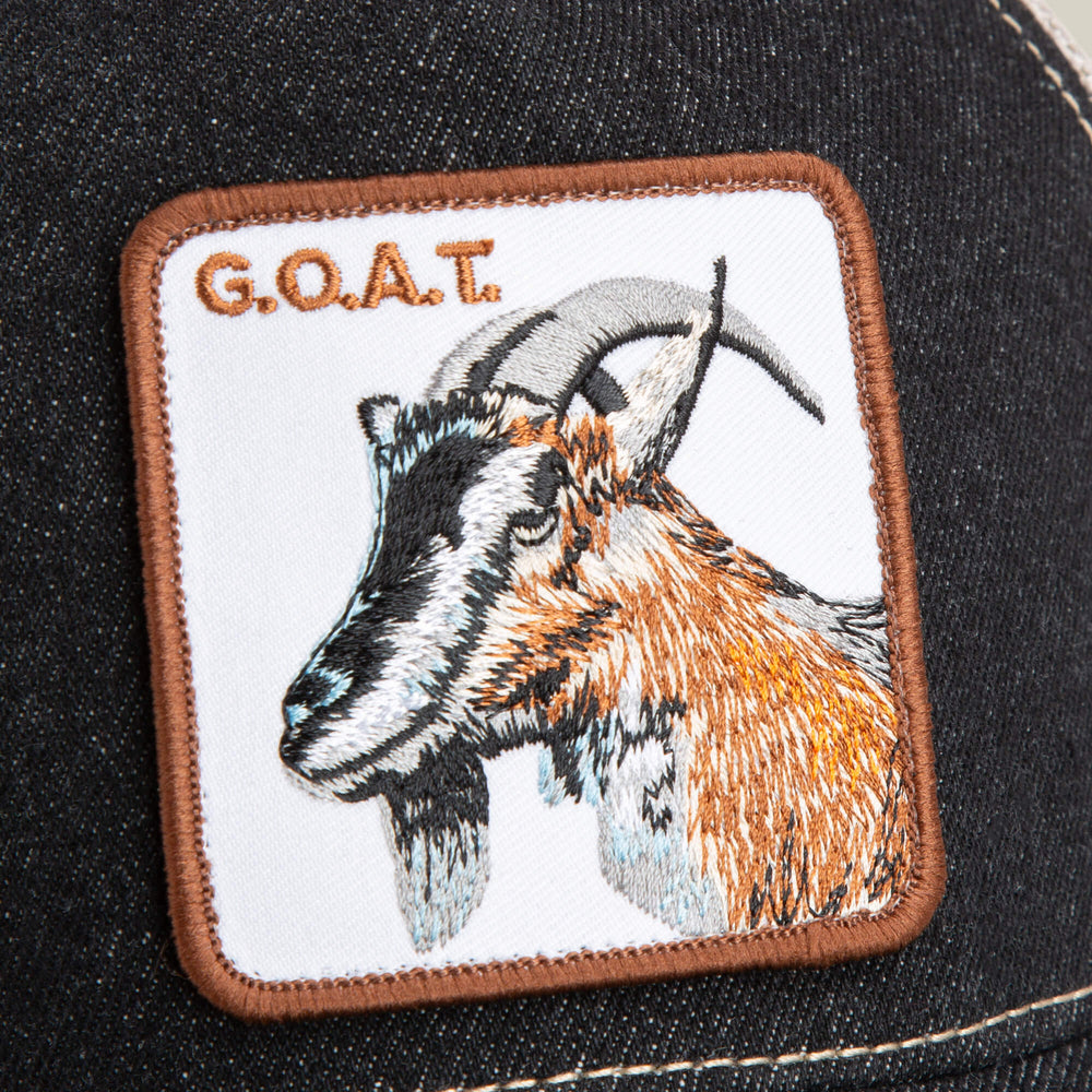 Goorin The Goat Trucker Hat, One Size, Unisex – Goorin Bros display picture 2