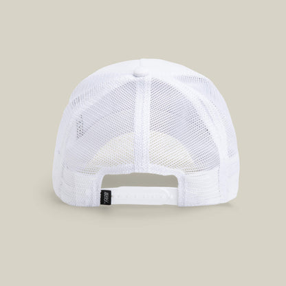 The Farm’s The Queen Bee cap features a white mesh back, adjustable snap closure, and a small black tag on the left side—wear it to crown your look with effortless style.