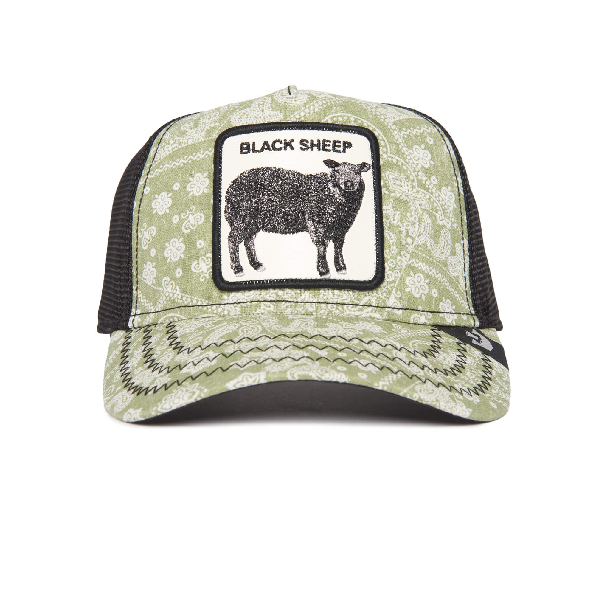 Goorin Bros Animal Collection Patch Trucker Style Mesh Back Snap Back Cap  Hat 