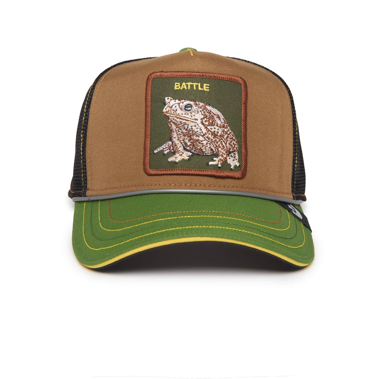 Goorin Bros. Bird Cheery Right Side of the Bed The Farm Patchwork  Multicolor Trucker Hat