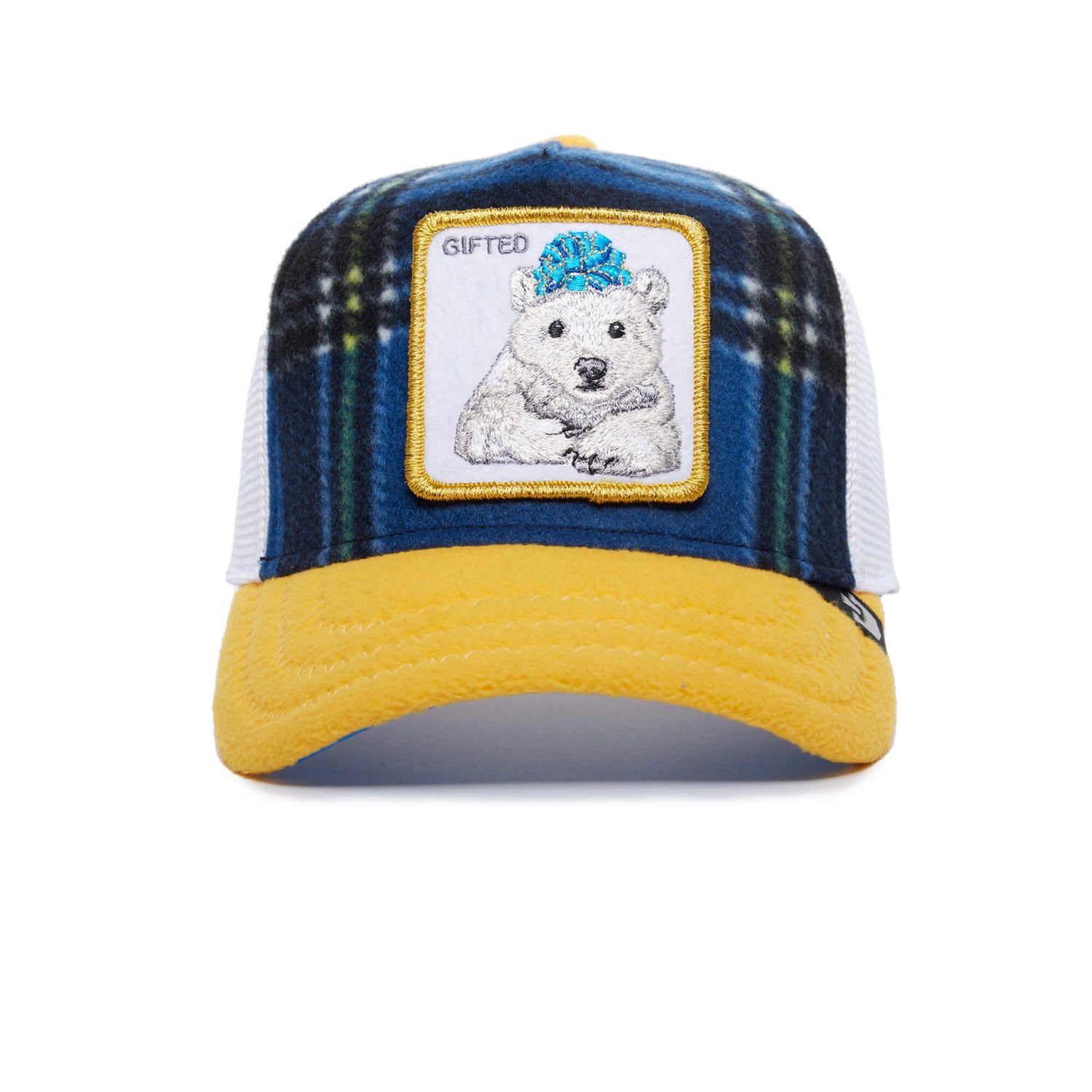 Goorin Bros. Bird Cheery Right Side of the Bed The Farm Patchwork  Multicolor Trucker Hat