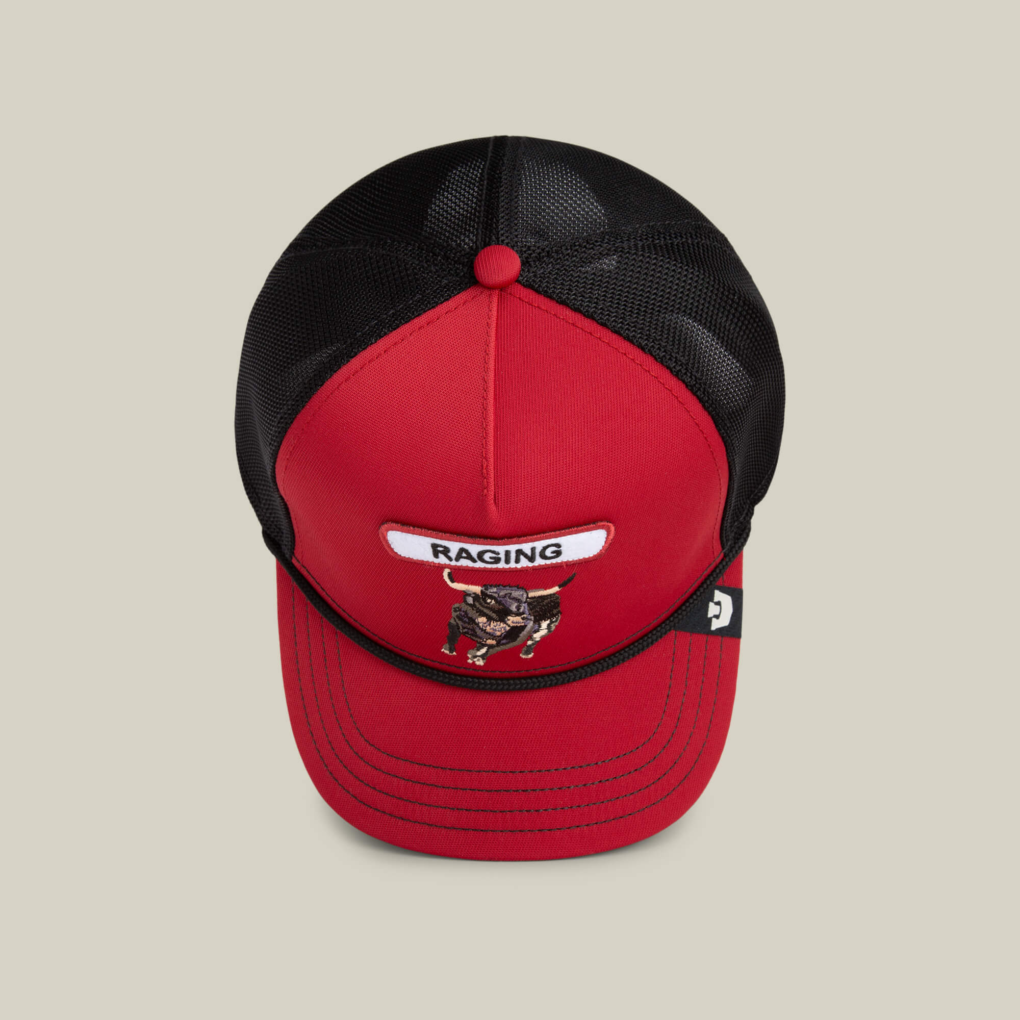 Goorin GB2 Raging Bull Trucker Hat, Solar, One Size, Unisex