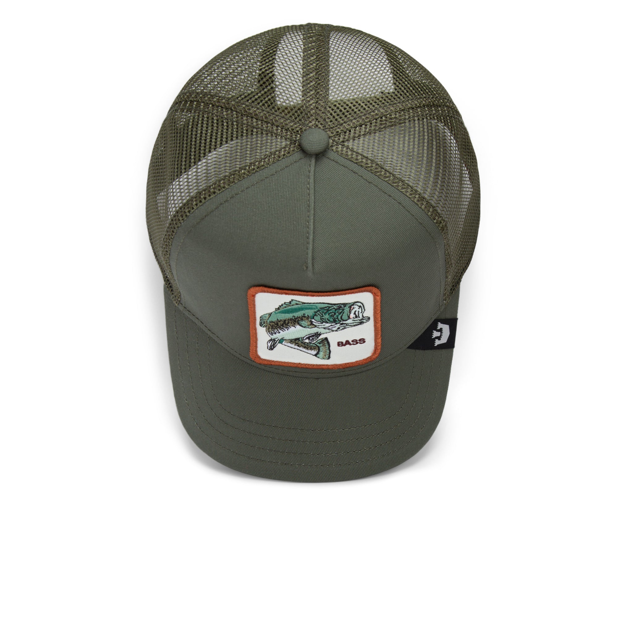 Gorra Trucker Goorin Bros. Two Tone Buffalo - Verde Oscuro/gris, Ajustable, 57% Poliéster, 43% Algodón.