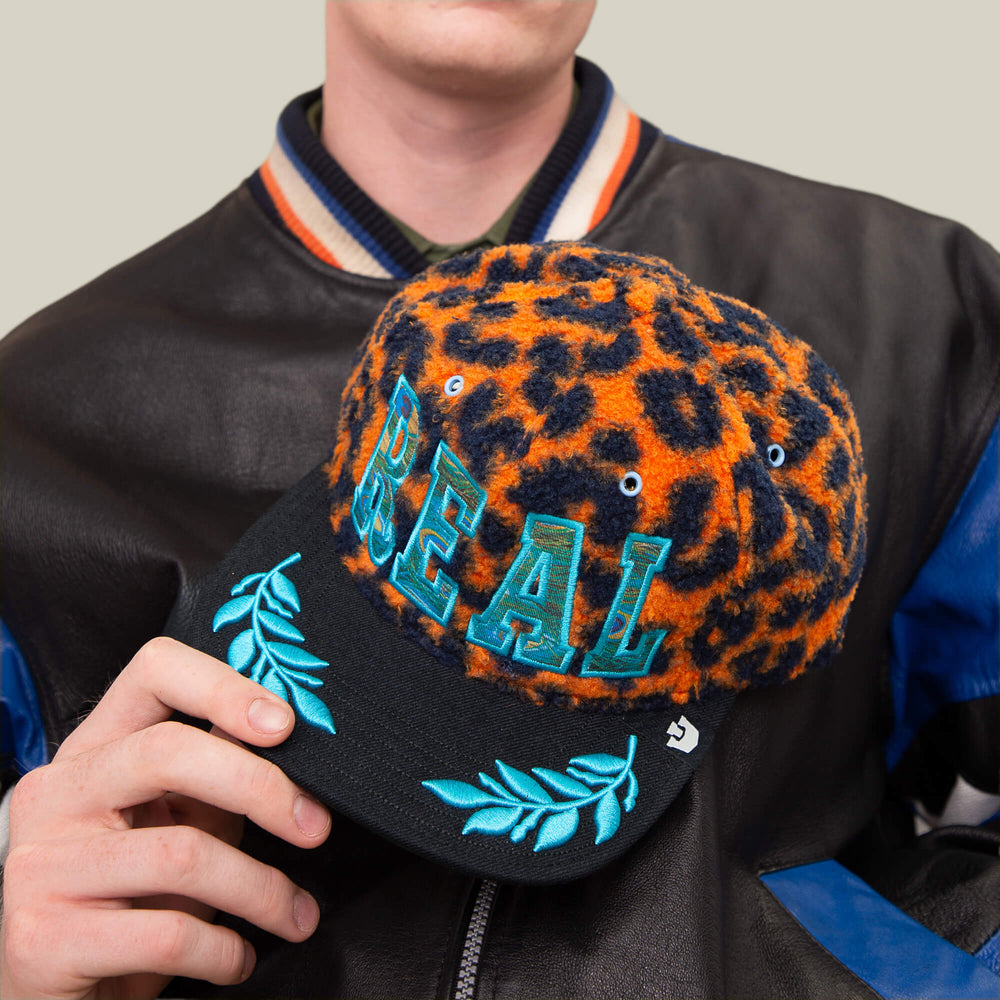 Goorin Bros Black Snapback Hat with Orange Embroidered Detail Goorin Bros ? ?‍?  main image 3