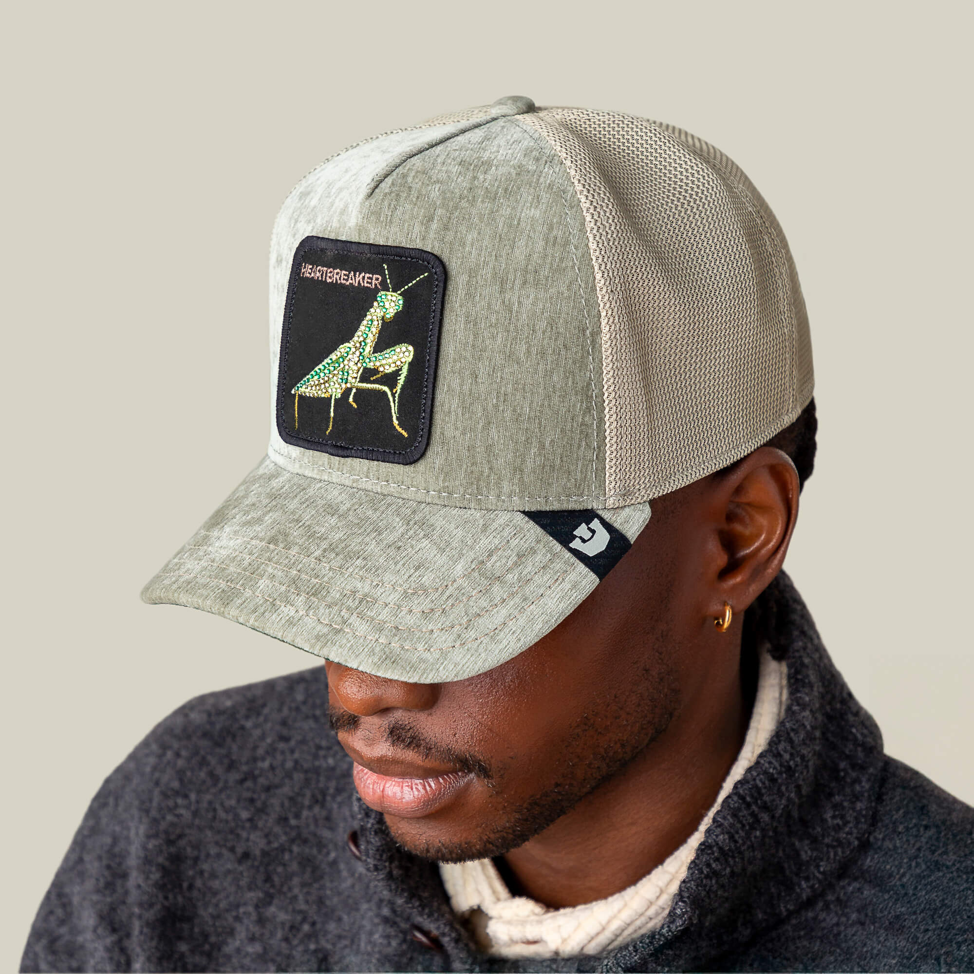 Goorin Bros. Glittery Gray Cap Amazon.com: Goorin Bros. Goorin Animal Farm Taka Chilla  main image 4