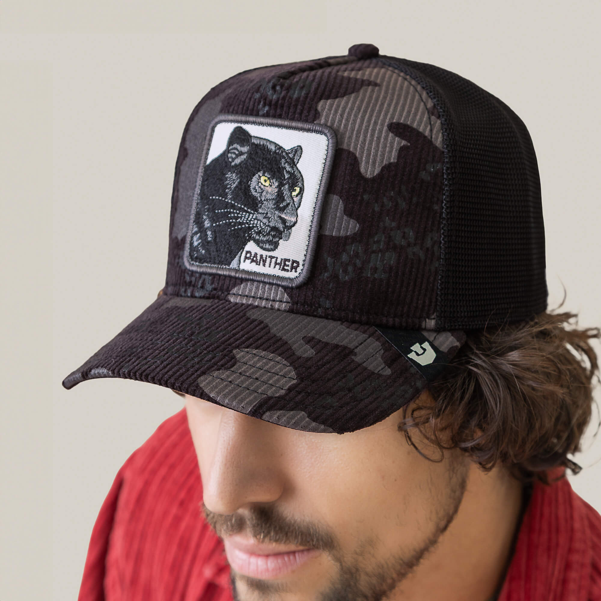 Goorin Panther Camo Trucker Hat, Cola, One Size, Unisex – Goorin Bros.