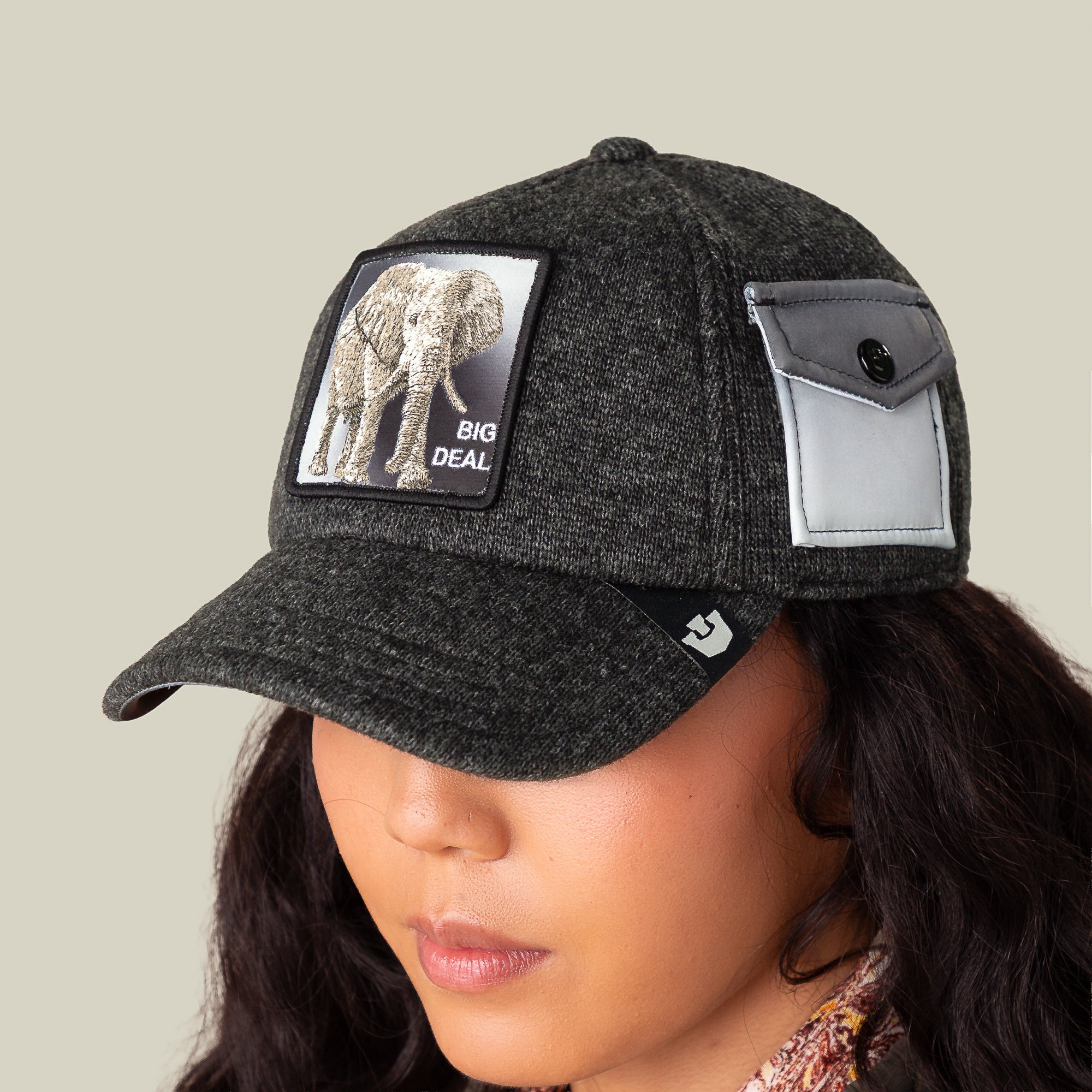 Goorin Bros. OK Zoomer Kids Trucker Cap - Tan Beige Adjustable Size, 57% Polyester 43% Cotton