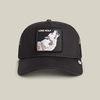 Goorin Bros Black and White Wolf Patch Hat Friday Drop LE Goorin Bros Hats for Women - Poshmark main image 2