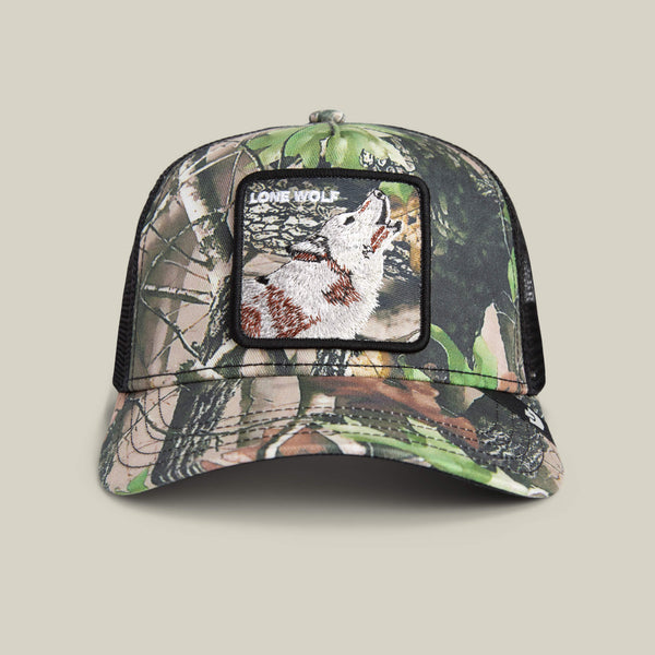 Goorin Bros Camouflage Fox Patch Hat Goorin Bros The Farm Trucker El Sorro Dorado HUNTER Fox  main image 4