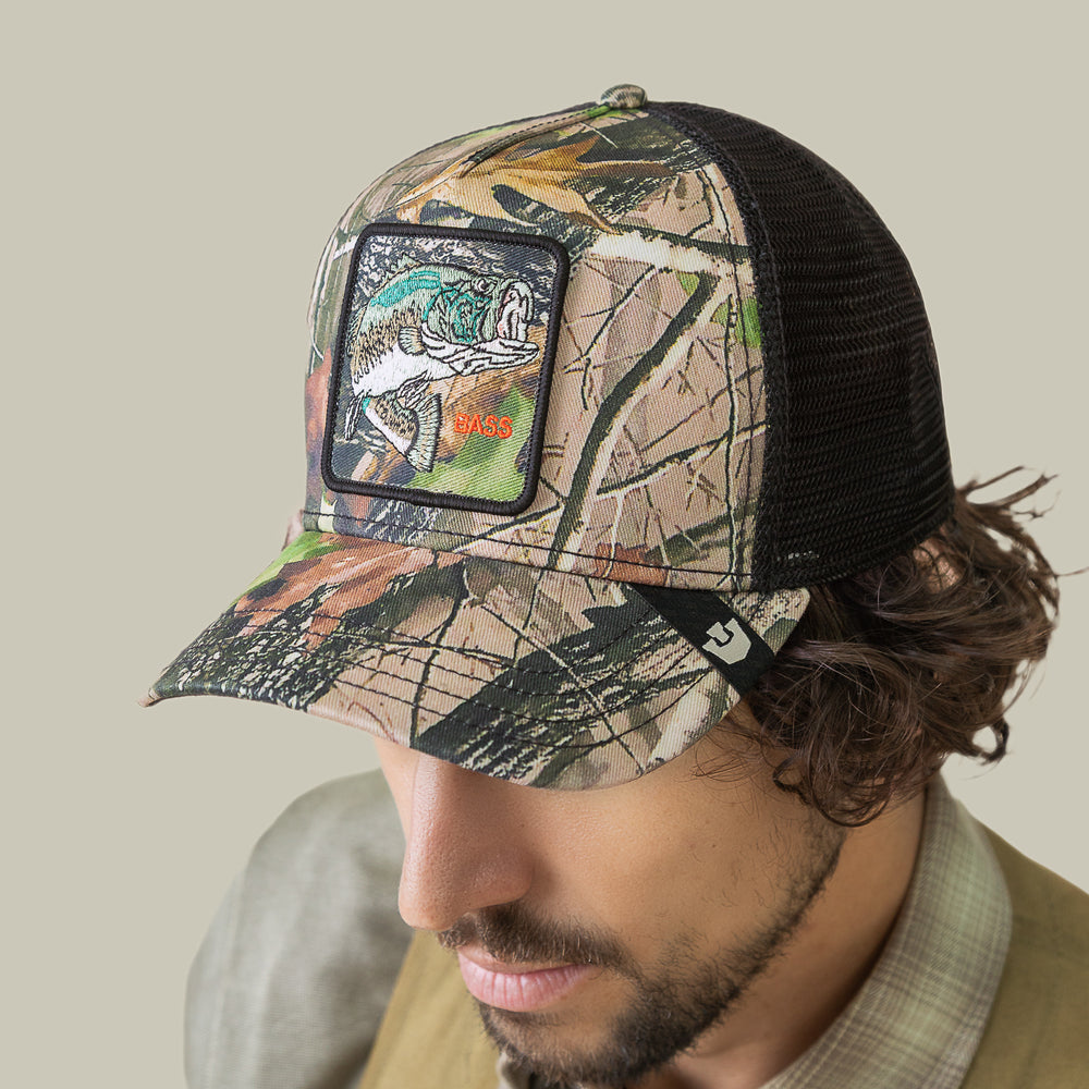 Goorin Camouflage Bass Trucker Hat, One Size, Unisex  display picture 1