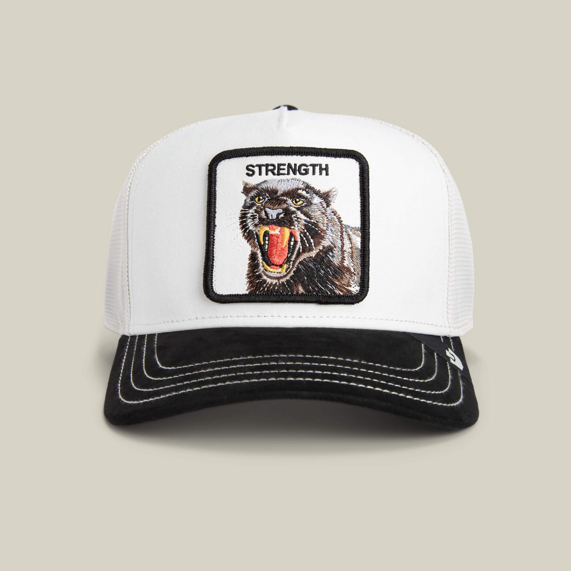 Goorin Suede Panther Trucker Hat, Digital / Void, One Size Unisex