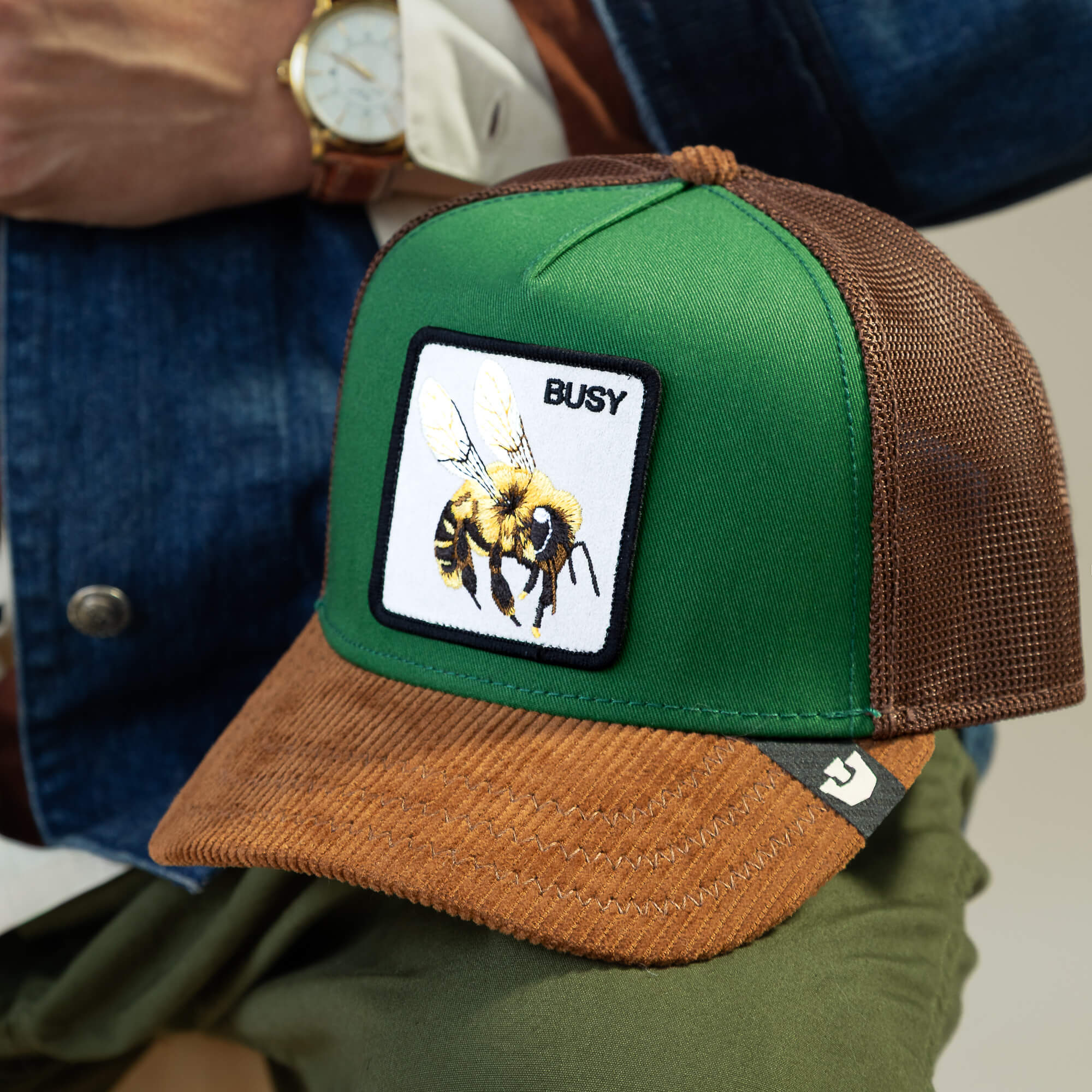 帽子 GADID ANONIEM PIXEL BROWN Goorin Busy Remix Trucker Hat, Multi, One Size, Unisex – Goorin Bros.