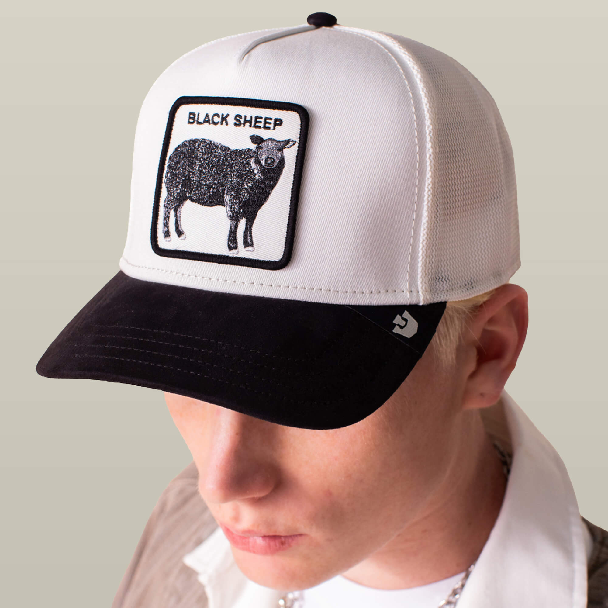 Goorin Suede Sheep Trucker Hat, Void, 78/22 Polyester Cotton, One