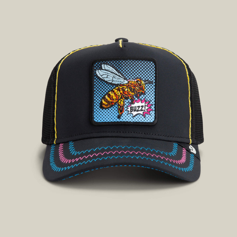 Goorin Oh Bee Hive Trucker Hat, Void, One Size, Unisex  display picture 1