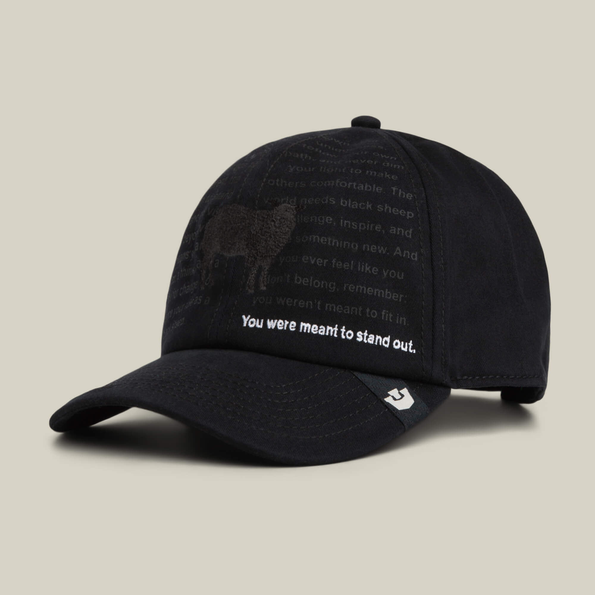 Goorin Define Yourself Black Sheep Baseball Cap, Void, Cotton, One