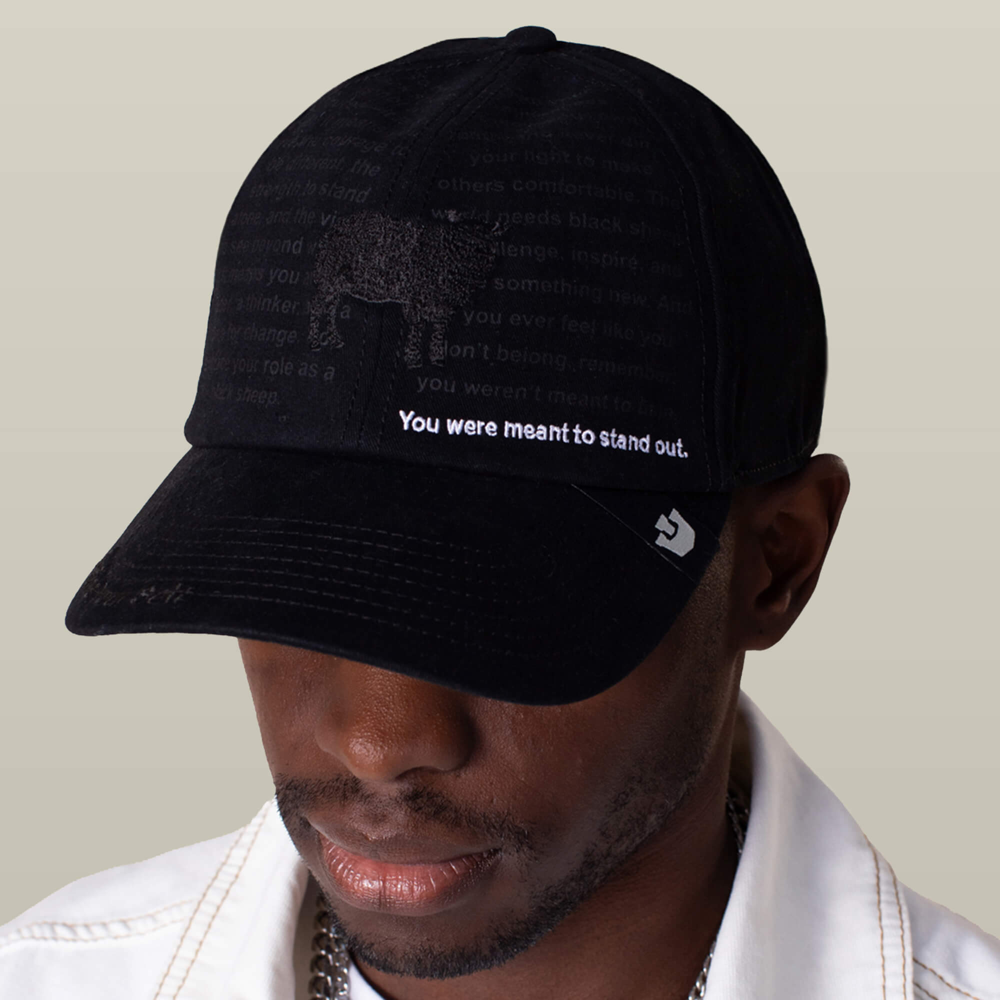 Goorin Define Yourself Black Sheep Baseball Cap, Void, Cotton, One
