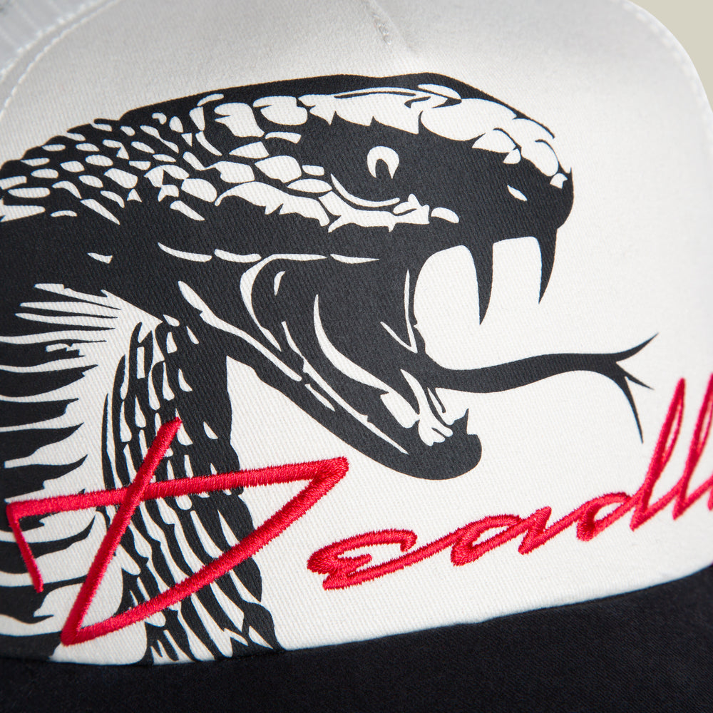 Goorin Outside the Lines Snake Trucker Hat, Dust, 57/43  display picture 2