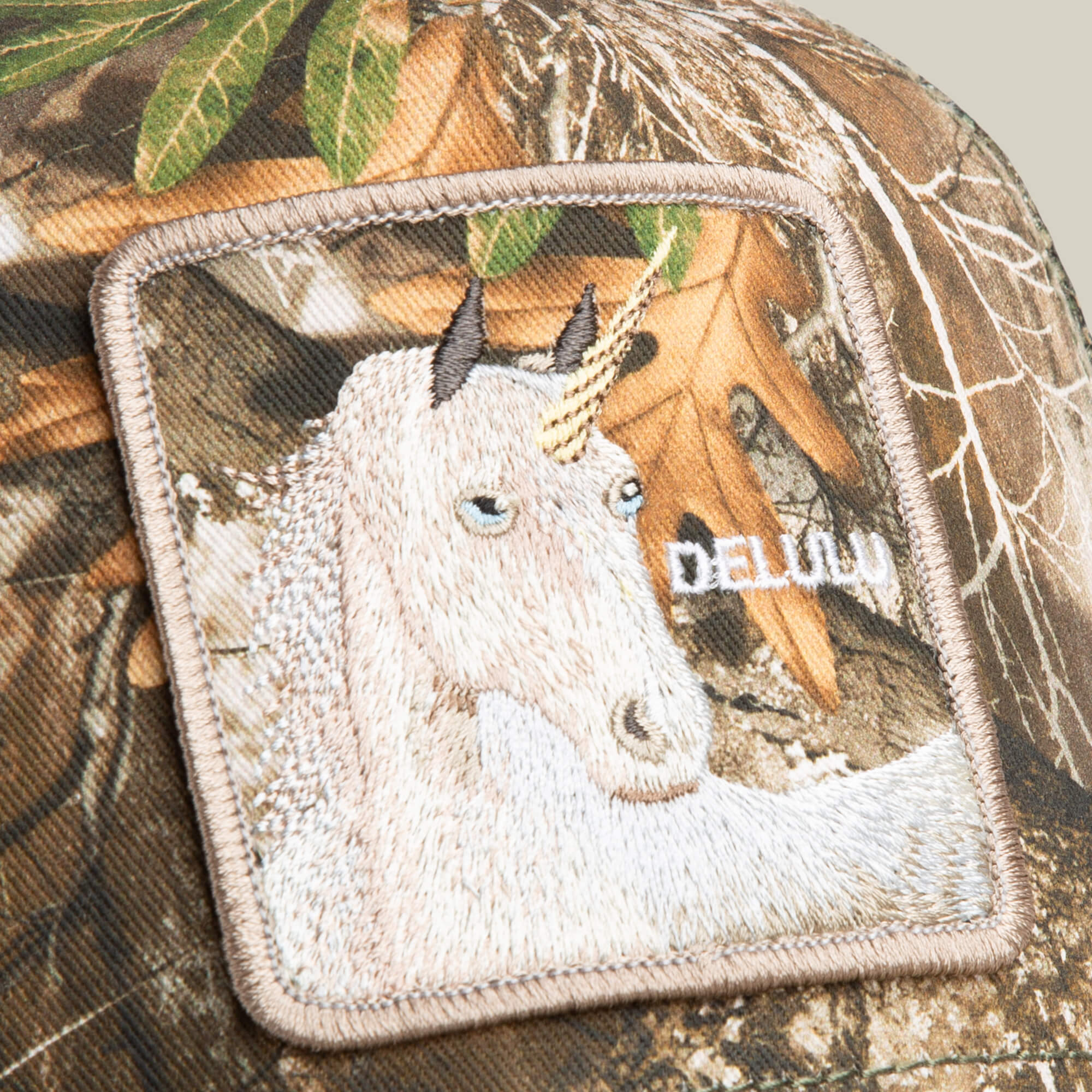 Goorin Realtree Edge Delulu Unicorn Trucker Hat, Camo, 57/43