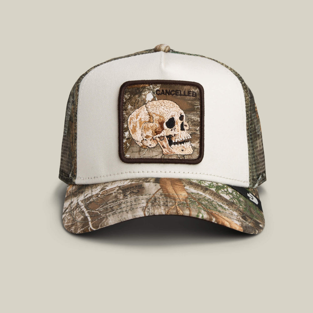 Goorin Realtree Edge Cancelled Skull Trucker Hat, Camo, 57  display picture 3
