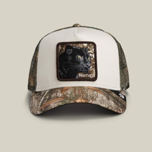 Goorin Realtree Edge Black Panther Trucker Hat, Camo, 57/43