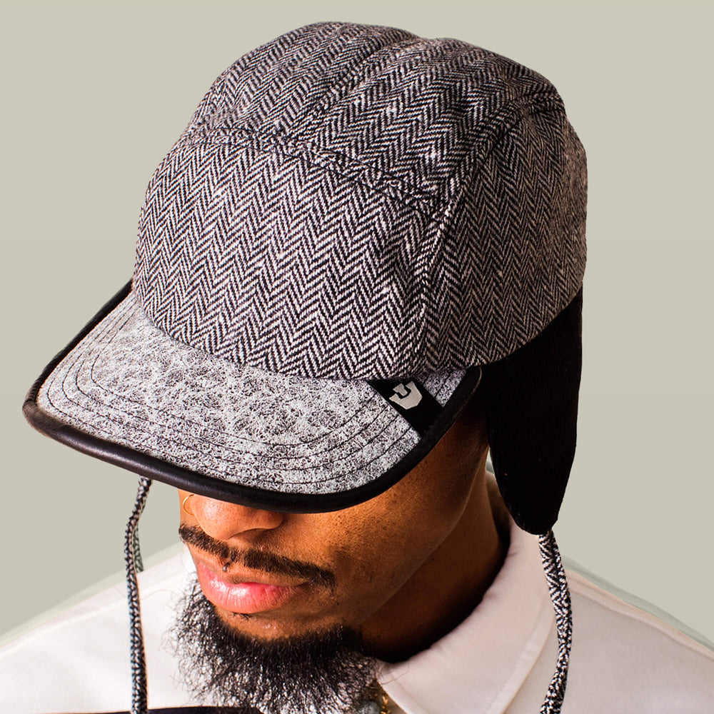 Goorin Frazier Lake Trapper Hat, 55/23/11/11 Wool Leather  display picture 1