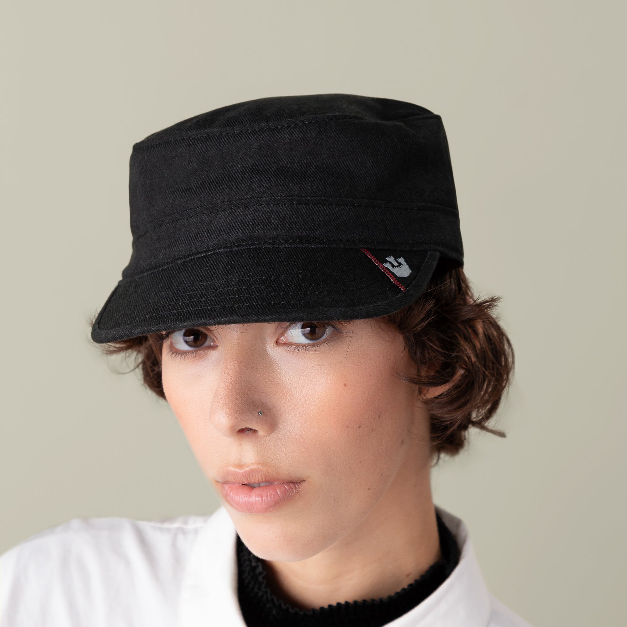 Goorin Bros Hat 100% Paper Woman\'s Large NWT Black And White Bow Goorin Hat Vintage - Etsy main image 2