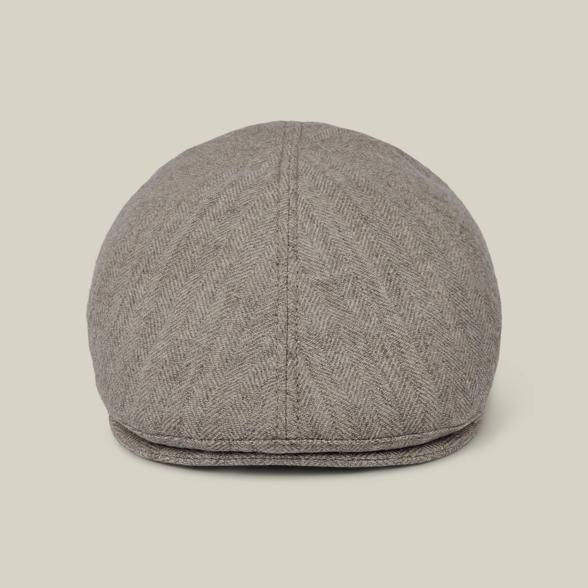 A front view of the Goorin Bros. Harry Bones flatcap in Toast Tan on a neutral background.