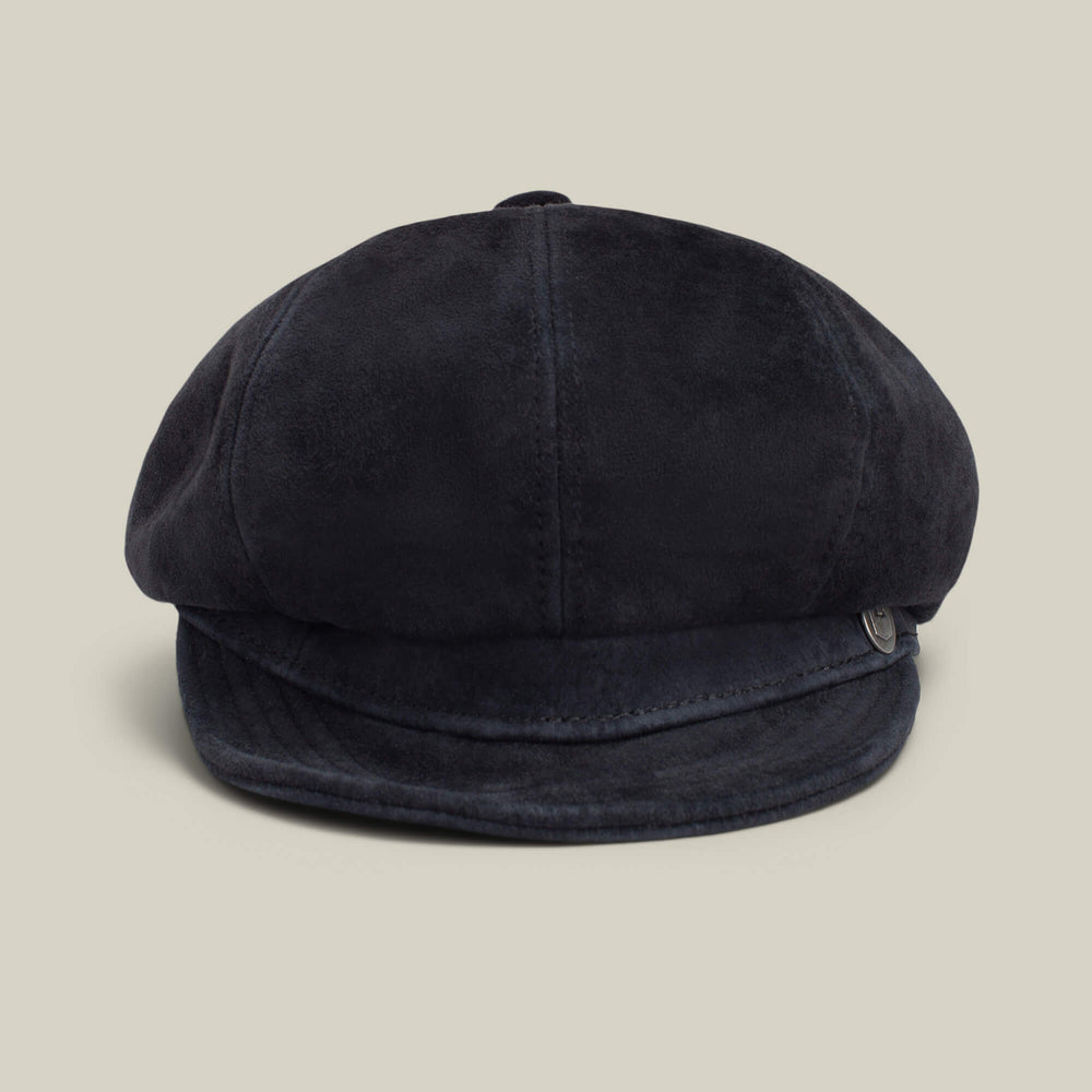 Goorin Bros - Newsboy Ruthy Cap in Suede Tan Leather Ruthy (tan) – suede spitfire cap by Goorin Bros. – Dr  main image 2
