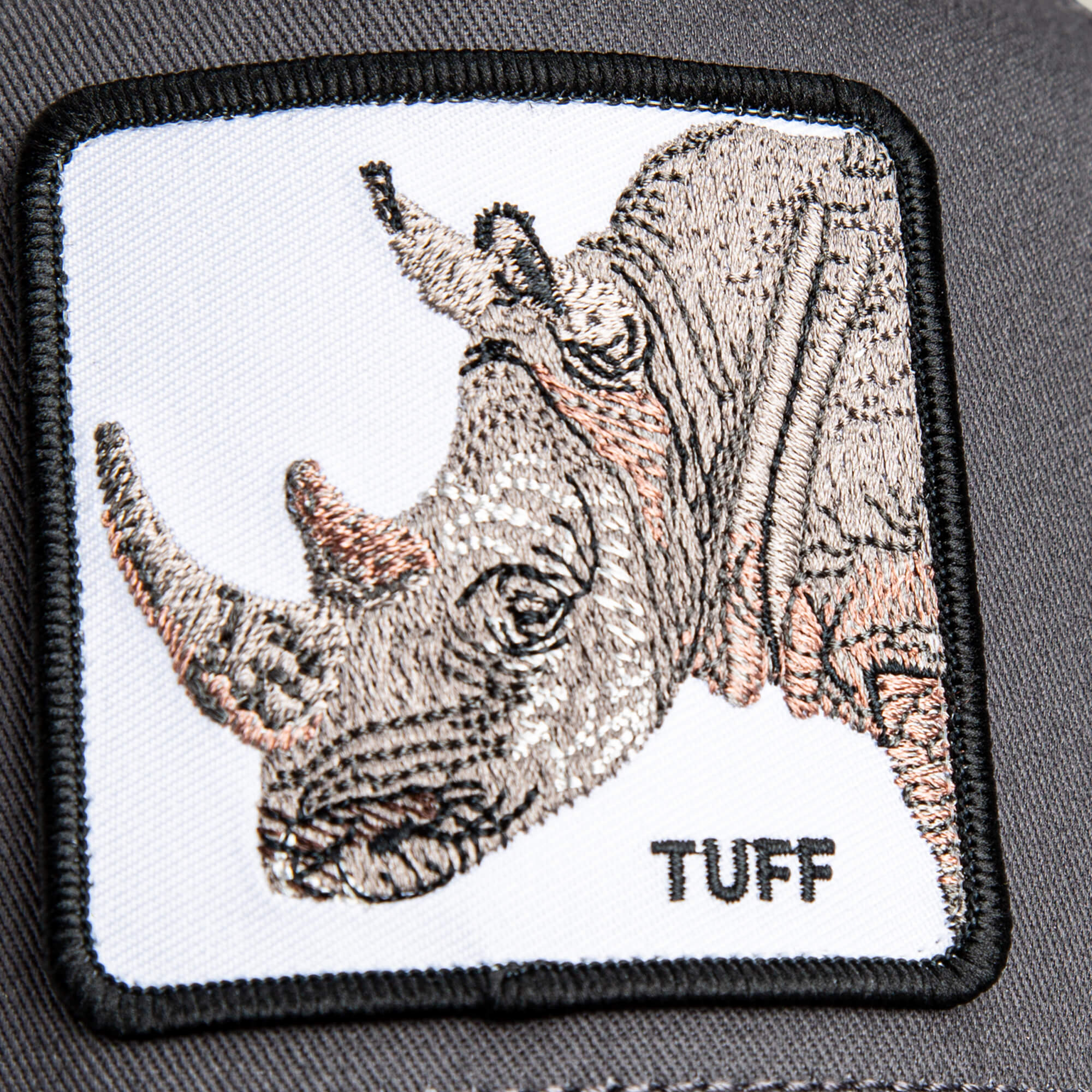 Goorin The Tuff Rhino Mini Trucker Hat for Kids, Oil / Void, One