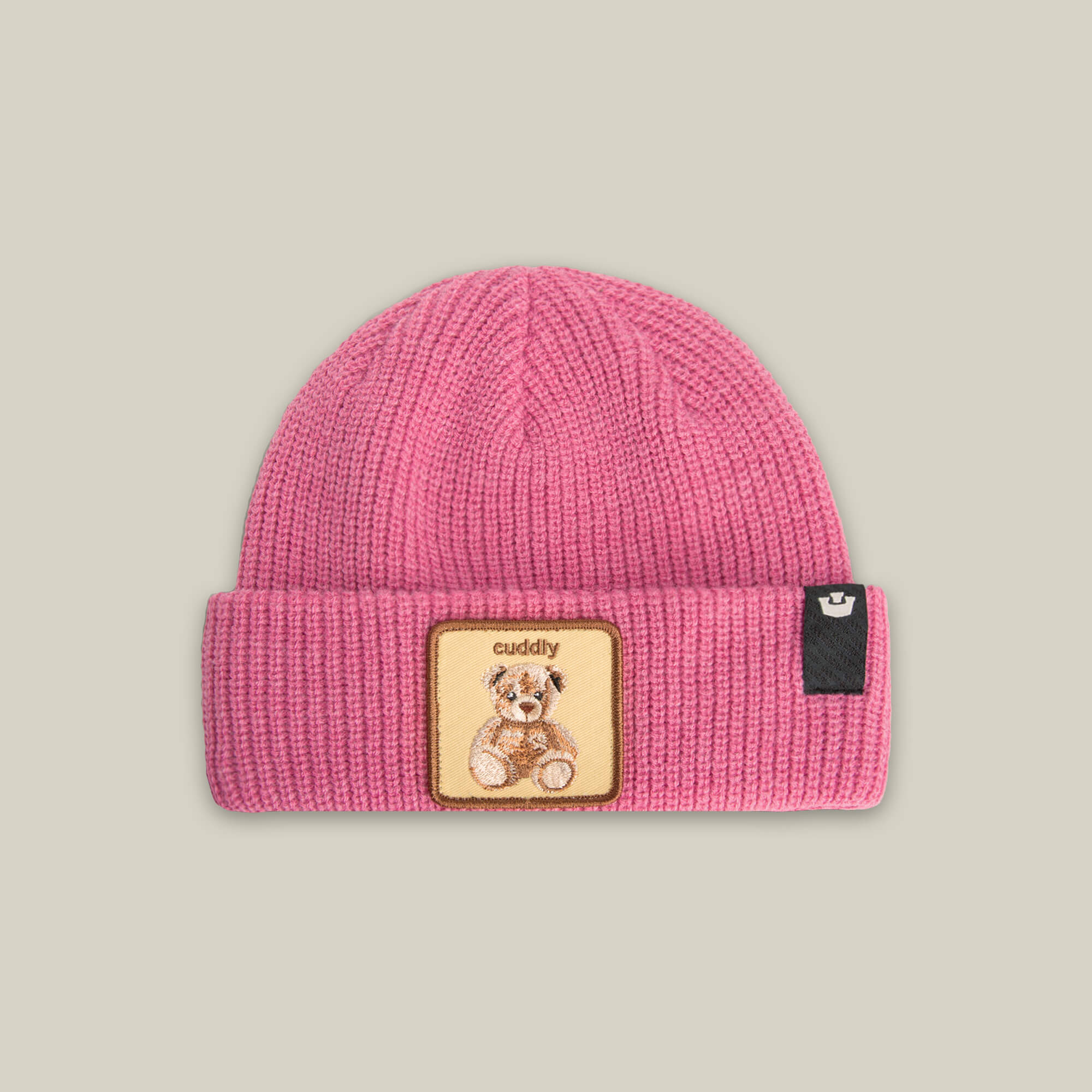 The Cuddly Beanie Mini Pink One Size