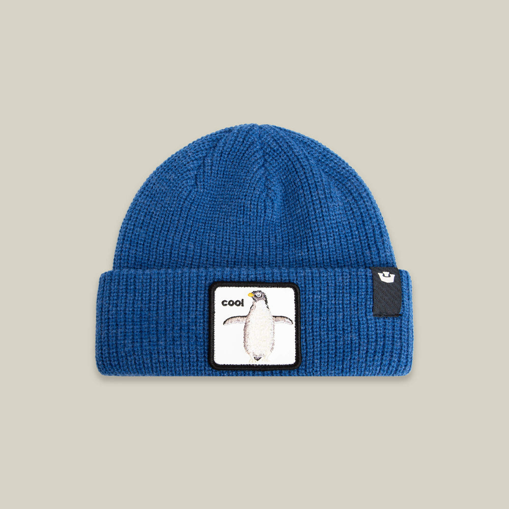 Goorin The Penguin Beanie Mini, Royal, Kids One Size, Unisex 