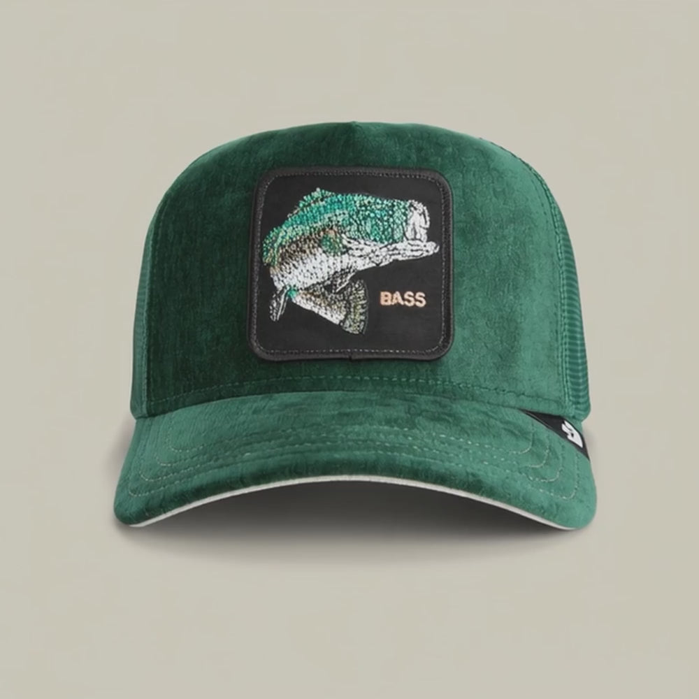 Goorin Iced Bass Trucker Hat, Guard, 100% polyester, One  display picture 2